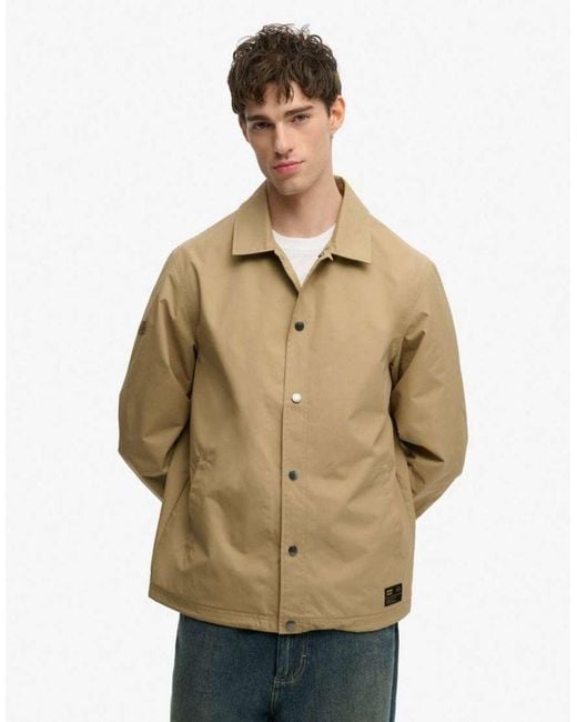 Superdry Natural Surplus Otto Coach Jacket for men