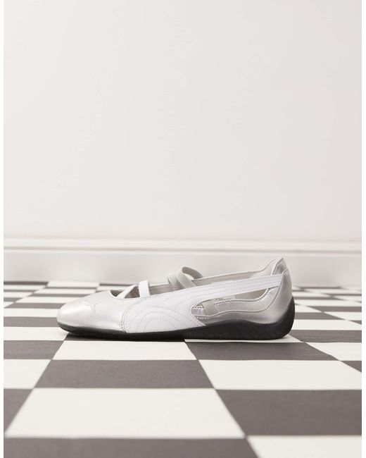 PUMA White – speedcat – ballerinas