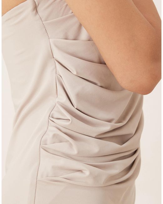 SNDY'S Natural – trägerloses maxikleid