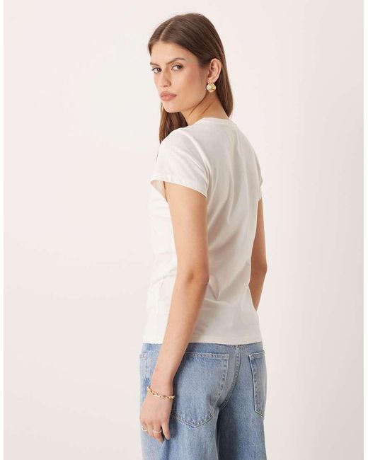Wrangler White Band Tee