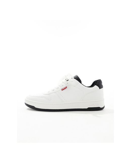 Levi's Black Drive Leather Trainer for men