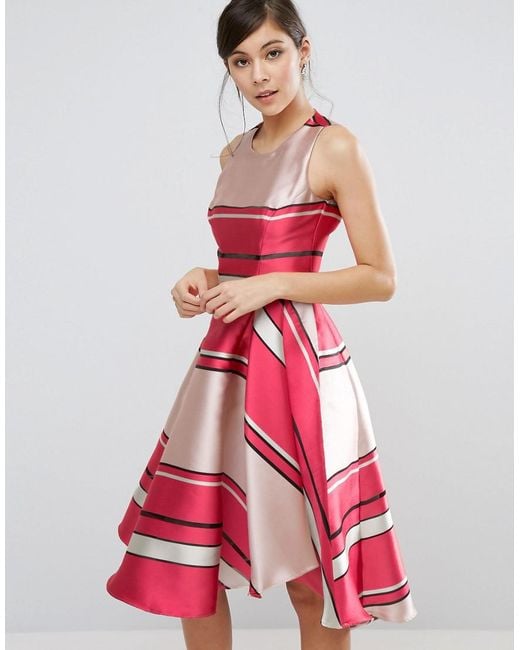 Coast Pink Bay Shore Stripe Dress