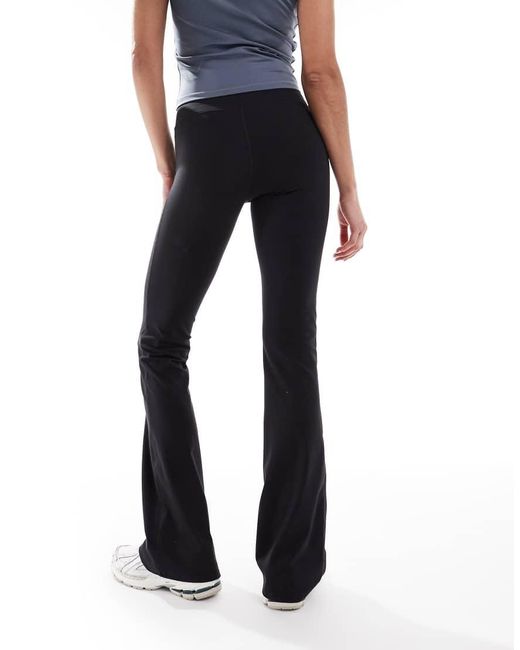 Cotton On Blue Active Ultra Soft Roll Over Flare Trouser