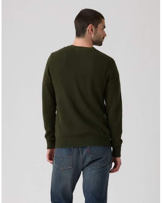 Levi's Green Original Housemark Jumper for men