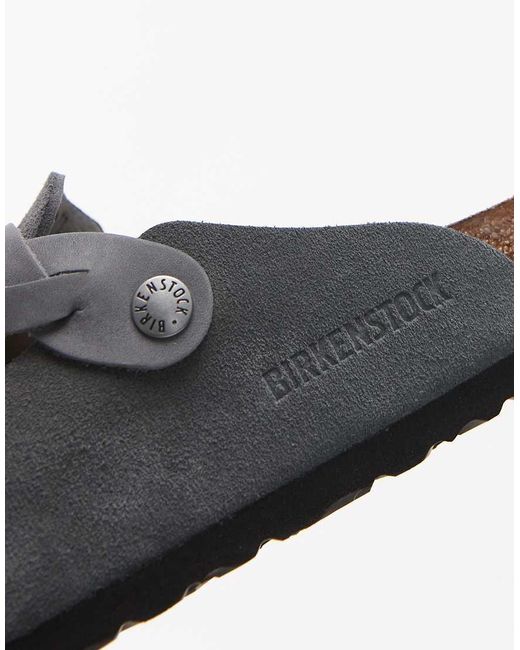 Birkenstock White Braided Boston Clog