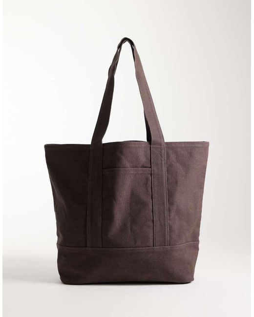 ASOS Brown Tote Bag for men