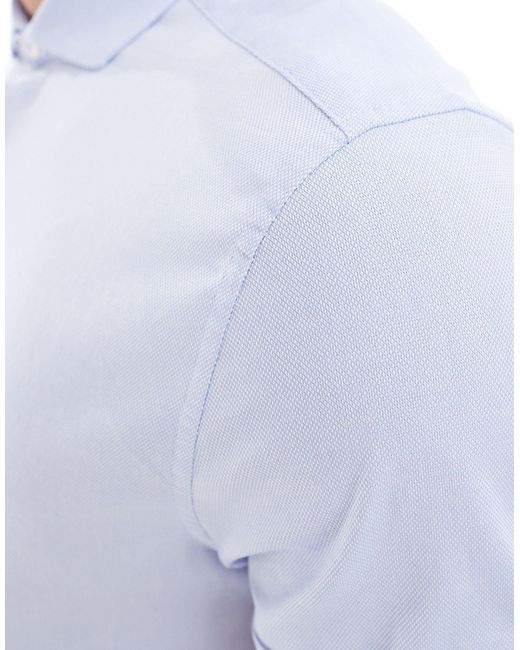 ASOS – royal-oxford-hemd in White für Herren