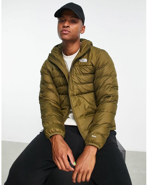 The North Face Aconcagua 2 Hooded Down Puffer Jacket in Green for Men