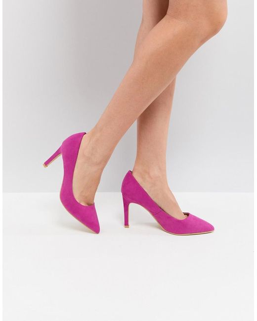Pimkie Pink Fuschia Court Shoe