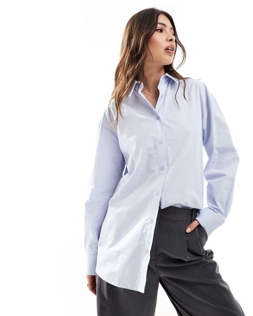 Camicia oversize di Miss Selfridge in Blue