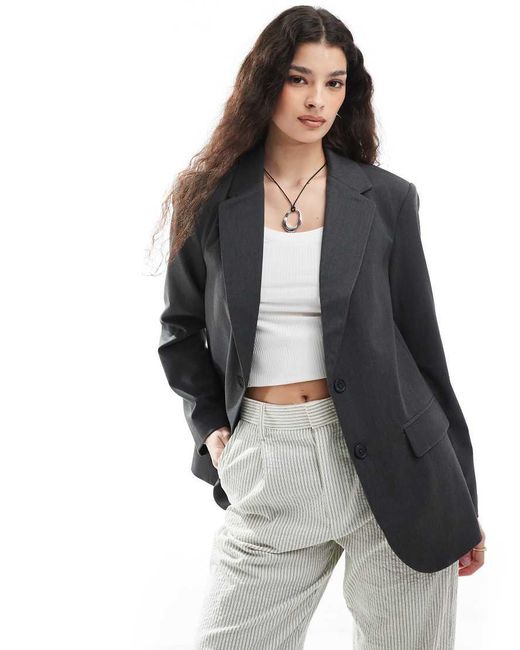 Cotton On Gray Cotton On Lolita Blazer