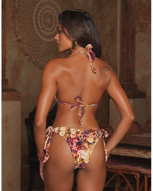 Moda Minx Brown Amour Triangle Top