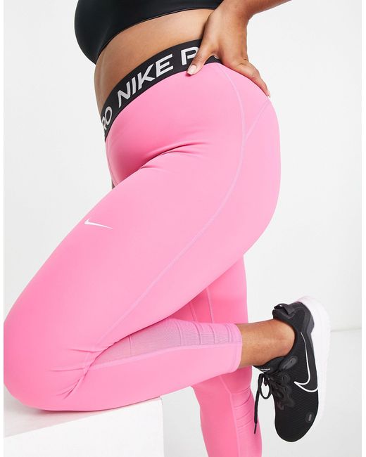 Nike Pink Nike – pro training plus 365 – 7/8-leggings