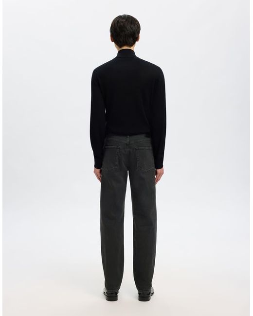 SELECTED Blue Straight Fit Jeans for men