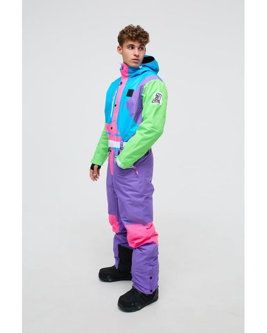 OOSC Blue Powder Hound Ski Suit for men