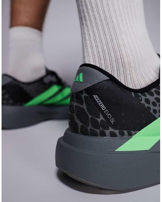 Adidas Originals Gray Adidas Running Adizero Sl Trainers for men