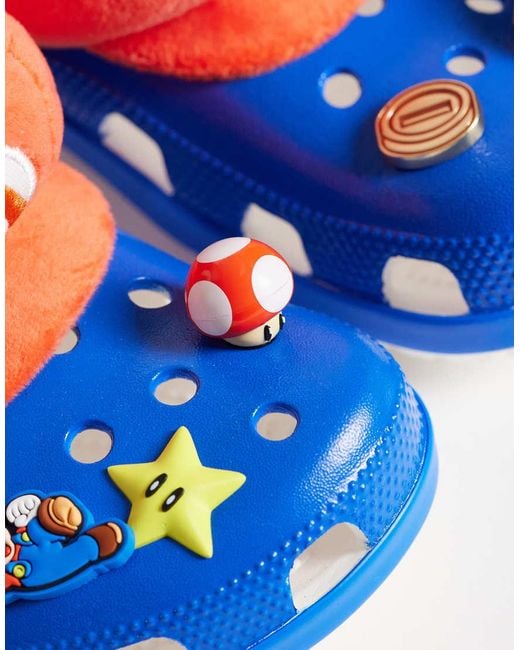 CROCSTM Blue Super Mario Classic Clogs