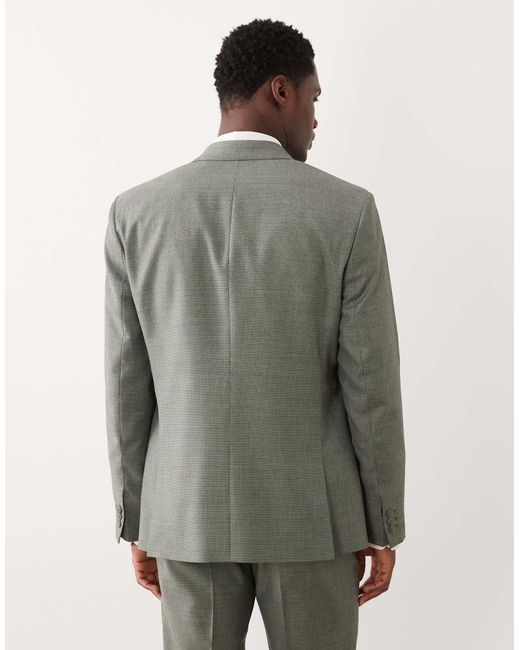 ASOS Gray Slim Suit Jacket for men