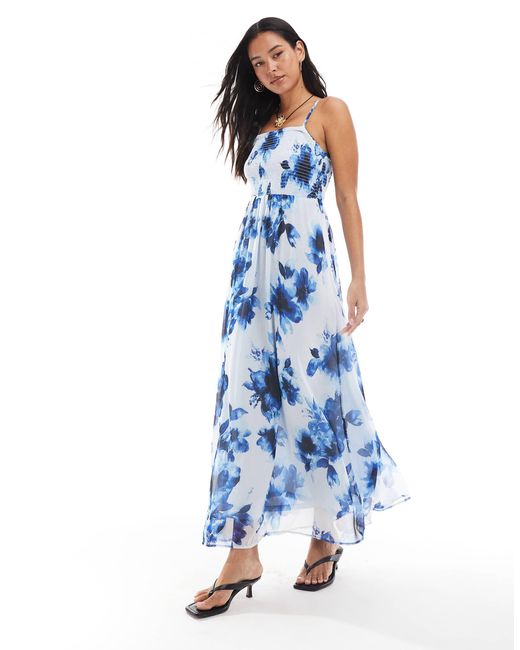 ONLY Blue Cami Maxi Dress