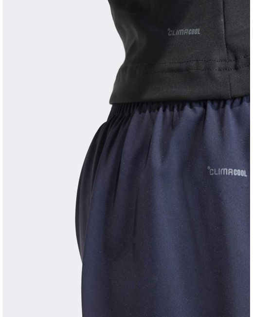Adidas Originals Blue Tennis Climacool 2In1 Shorts Pro