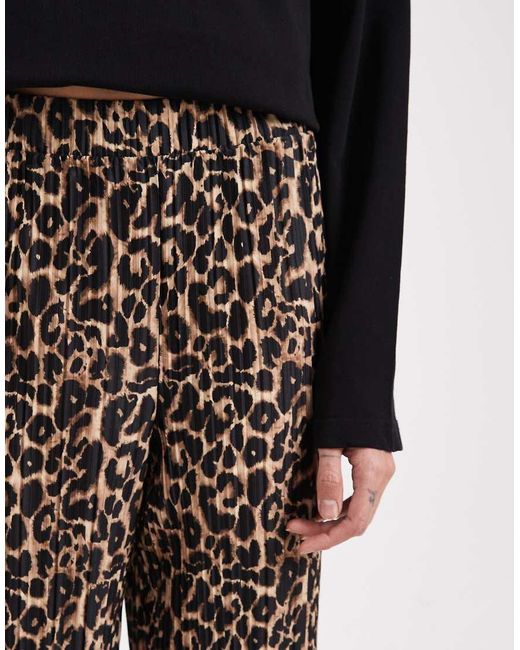 ONLY Black Pull Up Loose Trousers