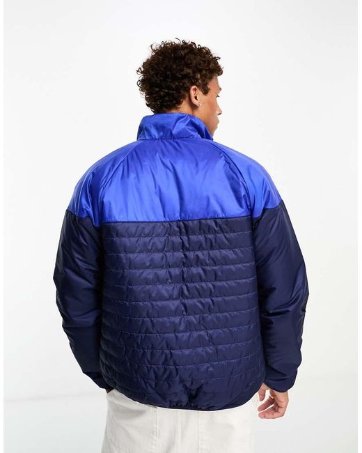 Nike Blue Windrunner Midweight Puffer Jacket for men