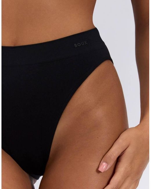 Boux Avenue Pink 3 Pack Brazilian Knickers High Leg Seamfree Underwear
