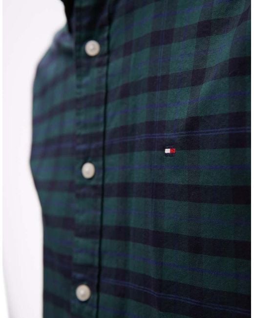 Tommy Hilfiger Blue Check Shirt for men