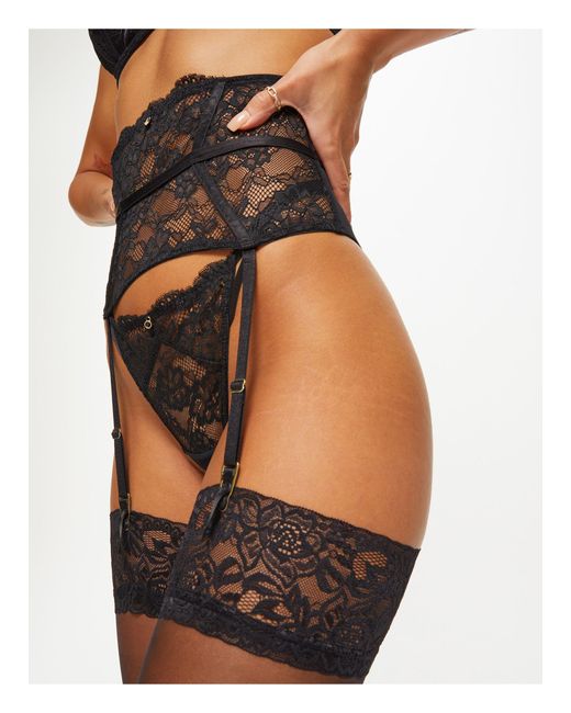 Ann Summers Black Sexy Lace Planet Waspie