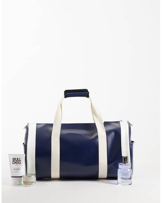 ASOS Blue Barrel Duffle Bag for men