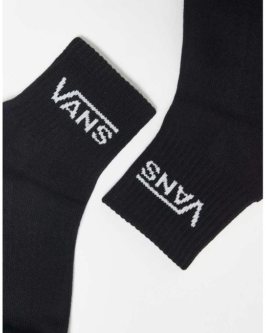 Vans Blue 3 Pack Classic Half Crew Socks