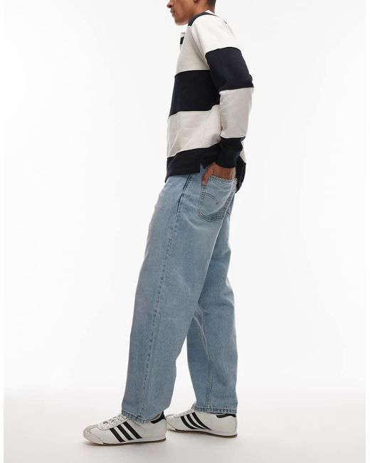 Levi's Blue 578 baggy Jeans for men