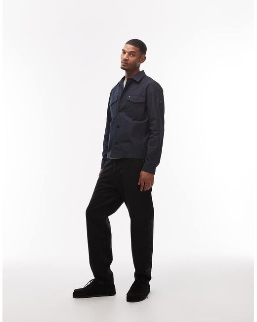 Tommy Hilfiger Blue Chore Jacket for men
