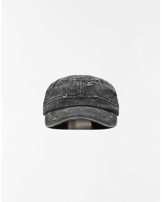 Bershka Gray – twill-kappe