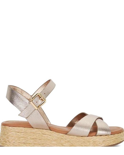 Dune Natural Wide Fit Littleton