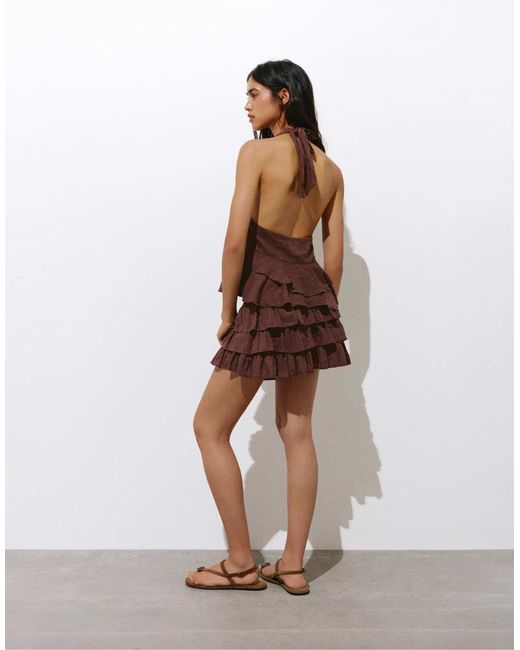 Pull&Bear Brown – minirock