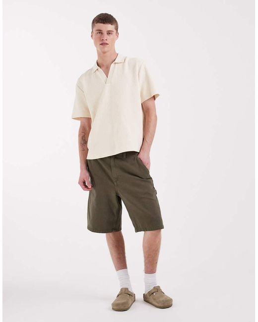 Wrangler Natural Short Sleeve Sweater for men