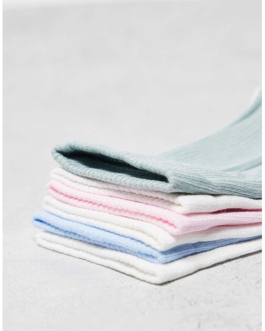 Adidas Originals White Adidas Training Essentials Crew Socks
