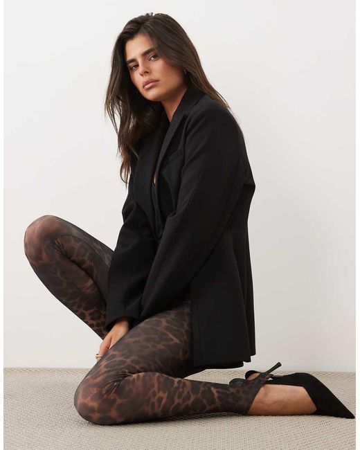 ASOS Multicolor Mesh Stirrup leggings
