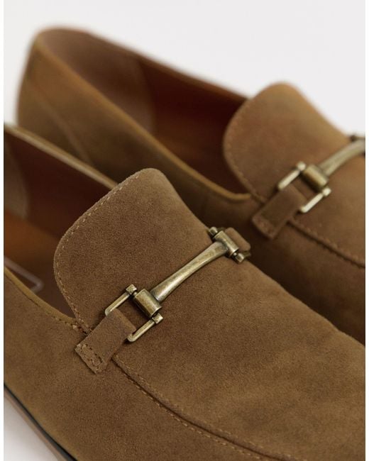 asos tan loafers