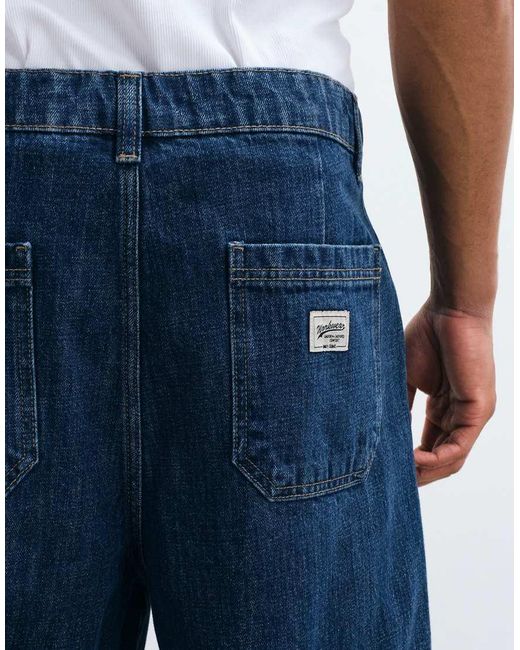 Only & Sons Blue Dani Super baggy Fit Jeans for men