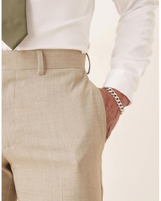 Pantalon ASOS pour homme en coloris Natural