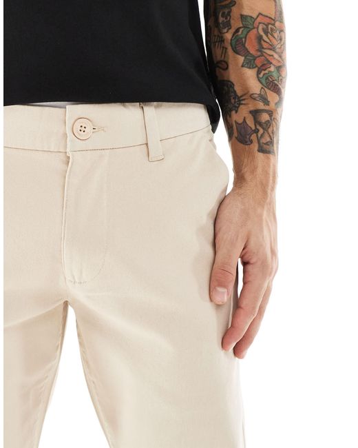 French Connection Natural French Connection Smart Chino Trousers for men