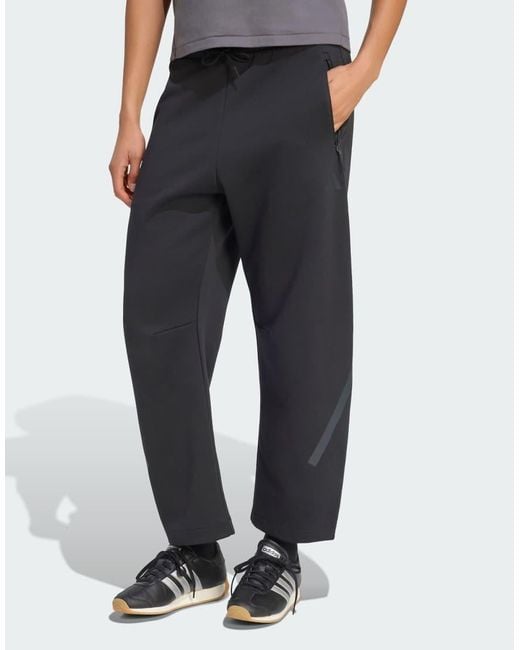 Adidas Originals Black Adidas Z.n.e. Open Hem Pant