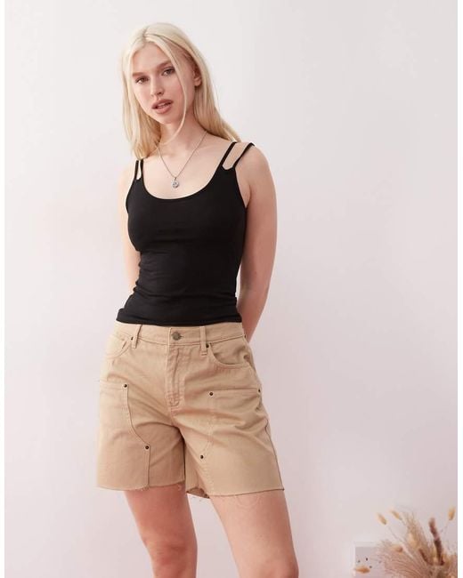 Guess Pink Mom Shorts