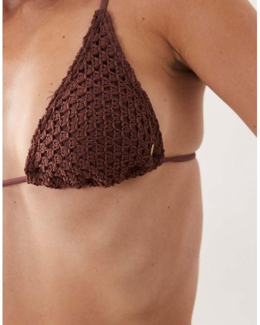 Billabong Natural Halterneck Bikini Top