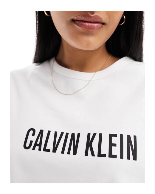 Calvin Klein White Intense Power Lounge Crewneck T-shirt