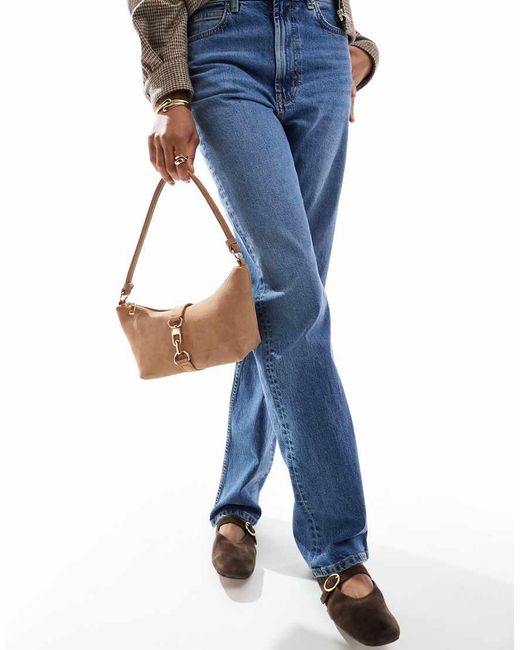 Borsa Da Spalla Color Cuoio di ASOS in Brown