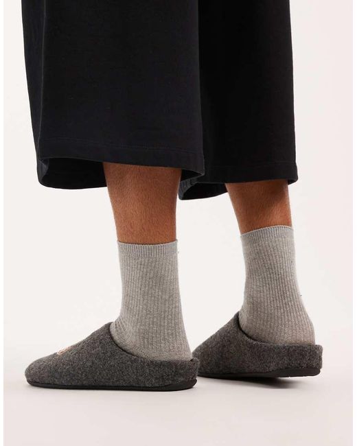 ASOS Black Mule Slipper for men