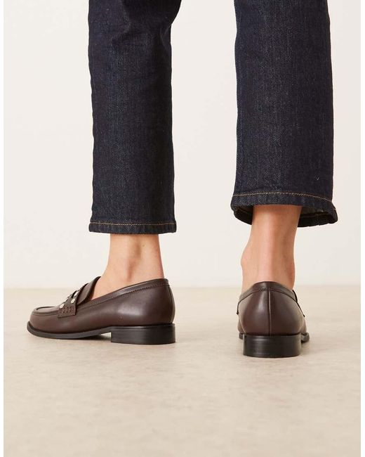 Raid Natural Ferney Studded Loafers